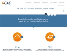 Tablet Screenshot of 4cad.fr